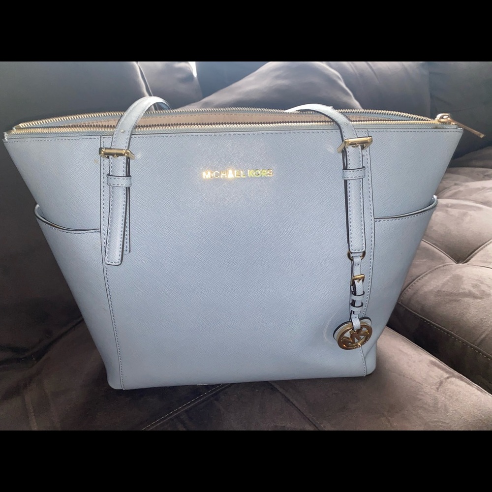 Baby blue Michael Kors bag